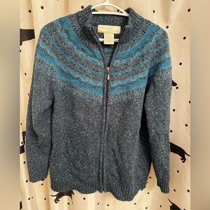 Penmans zip up sweater